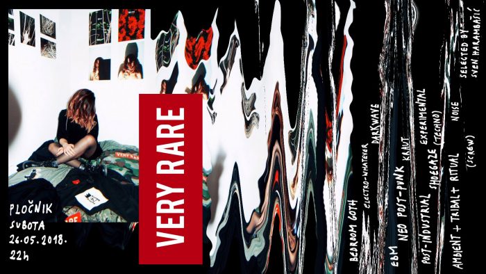 VERY RARE u Pločniku, a DJ night by Sven Harambasic, playing experimental, ambient, post-punk, industrial and darkwave music
